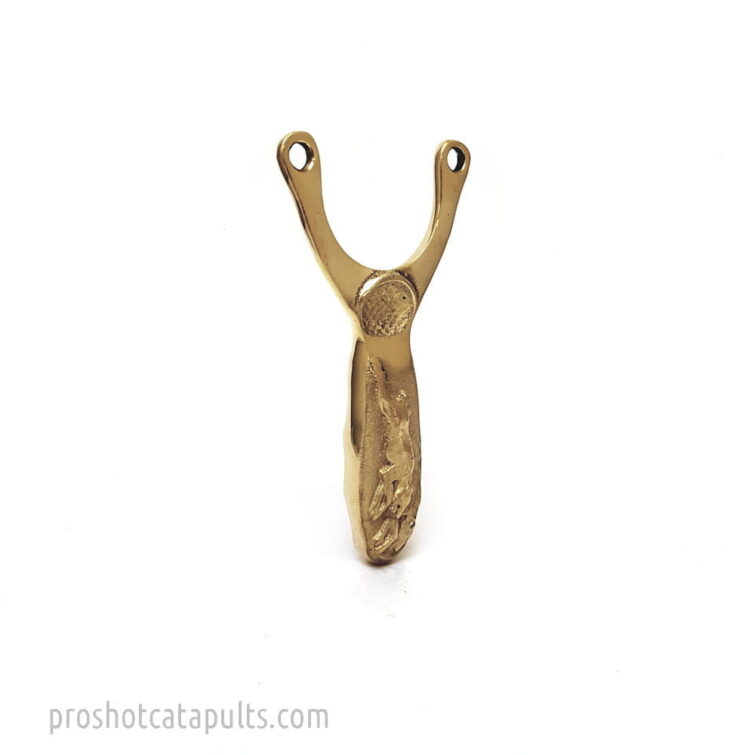 Twin Running Lurcher Brass